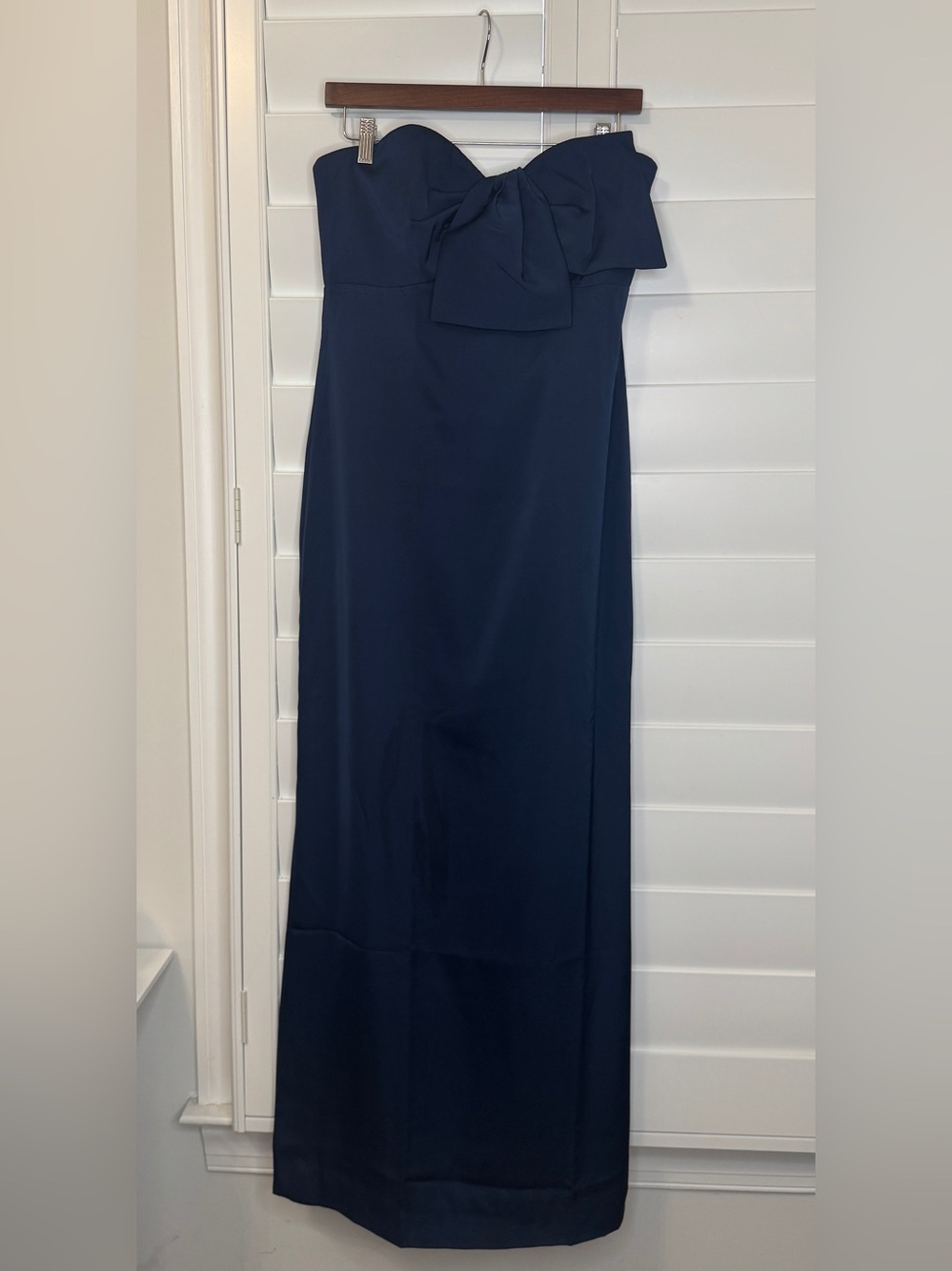 Lilly Pulitzer Carlynn Satin Maxi Bow Dress - Picture 3 of 9